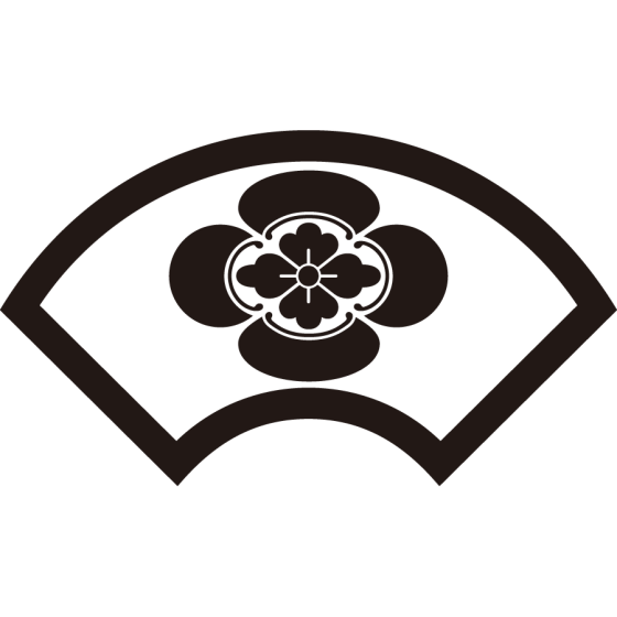 中陰地紙に木瓜紋