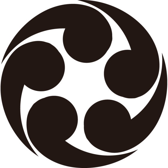 左五つ巴紋