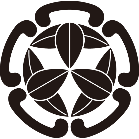 五つ鐶に九枚笹紋