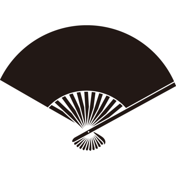十二本骨扇紋