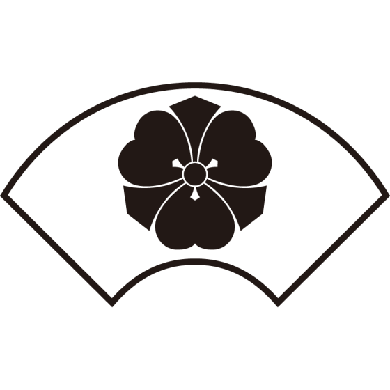 陰地紙に剣片喰紋
