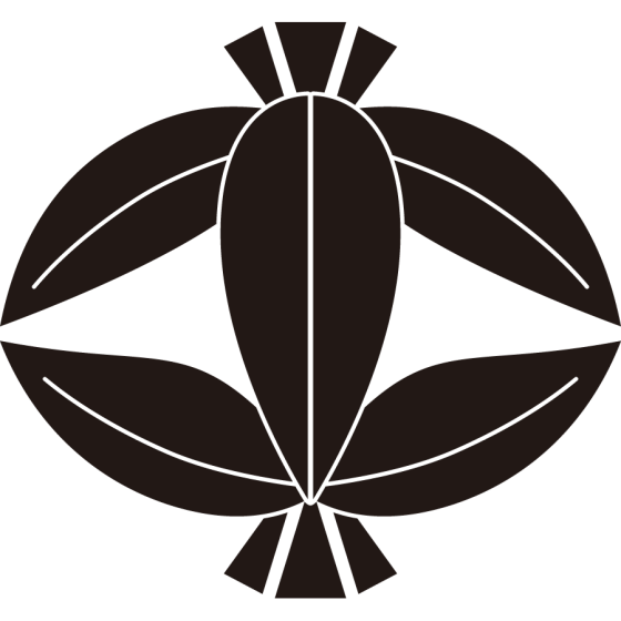 変り五枚笹（２）紋