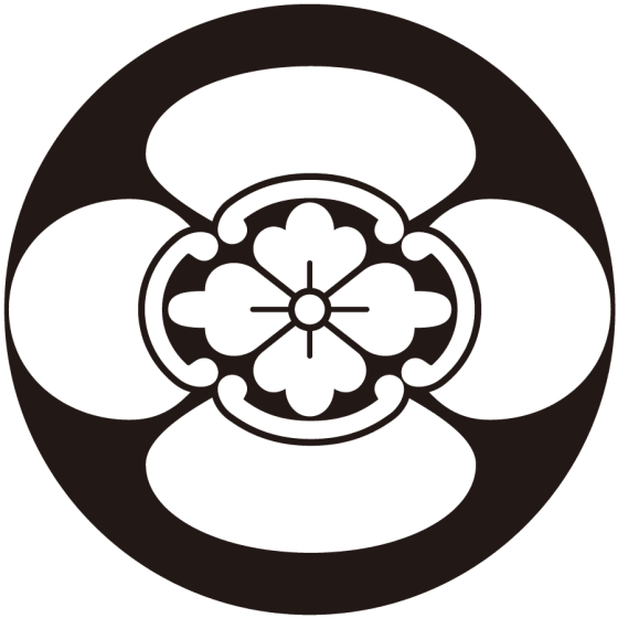 石持ち地抜き木瓜紋