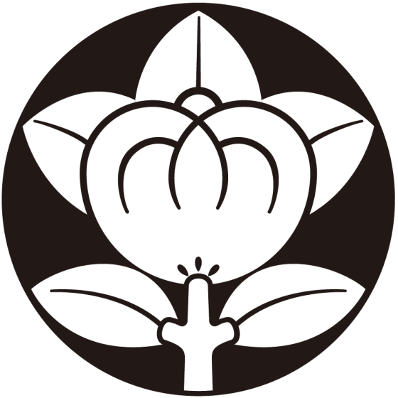 石持ち地抜き橘紋
