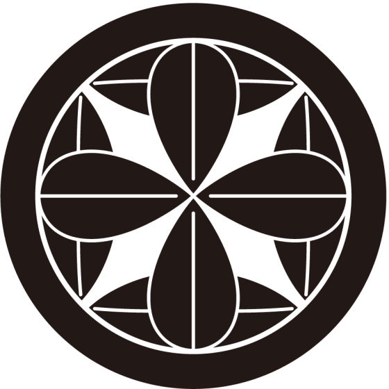 丸に十二枚笹紋