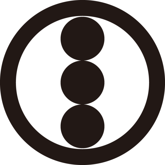 丸に竪三つ星紋