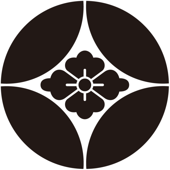 七宝に花菱紋