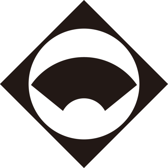 鉄砲角に地紙紋