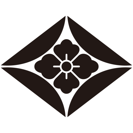 割り七宝に花菱紋