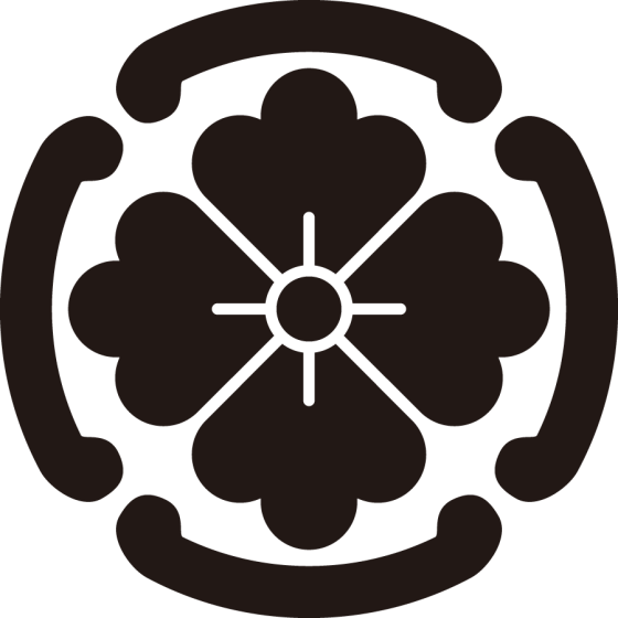 四つ鐶に花角紋