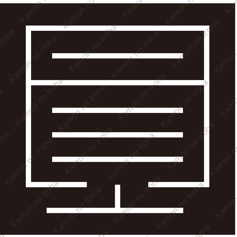 圓の角字紋