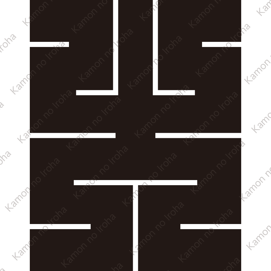 角大文字紋