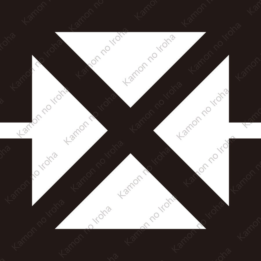 変り五の字紋