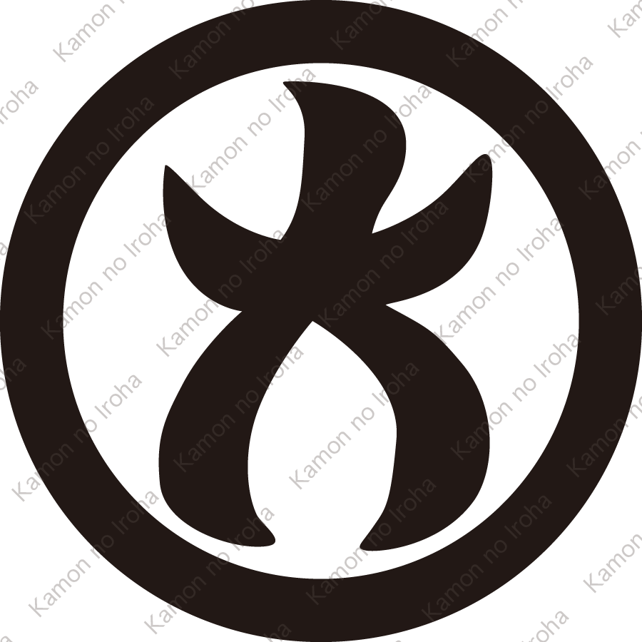 丸に大文字(2)紋