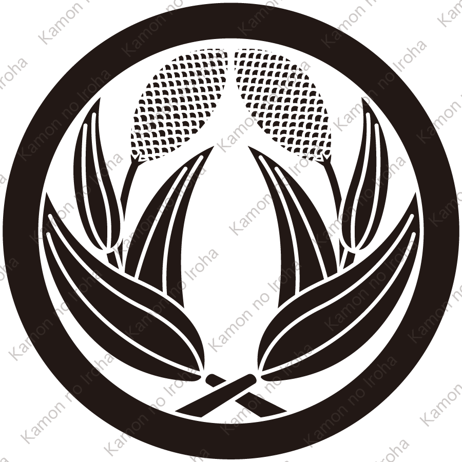 丸に抱き粟紋