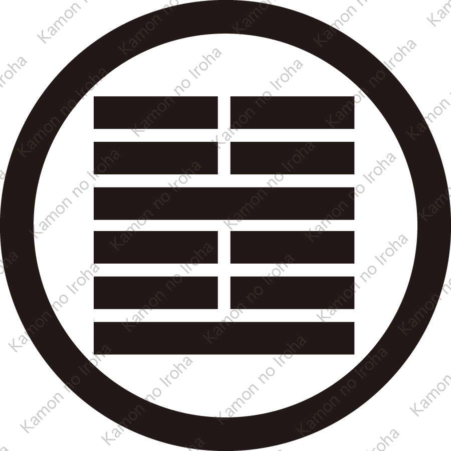 丸に八卦紋
