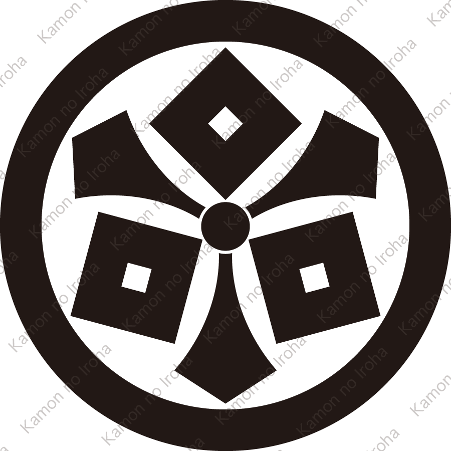 丸に剣三つ目紋