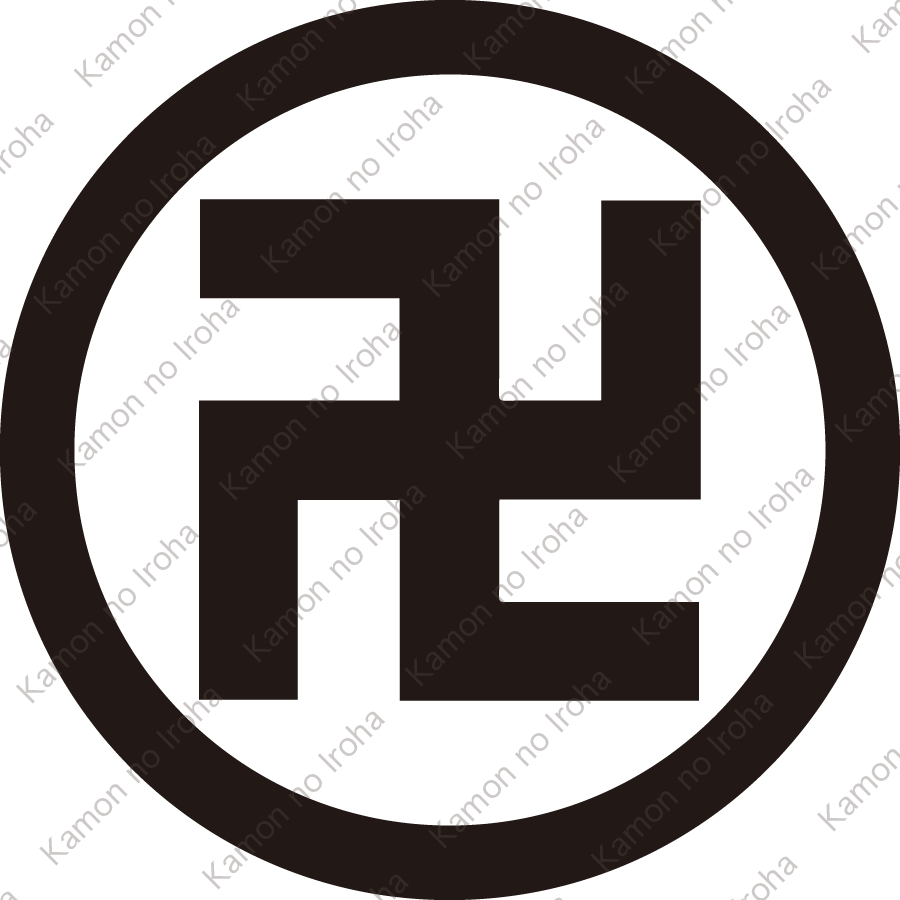 丸に万字紋