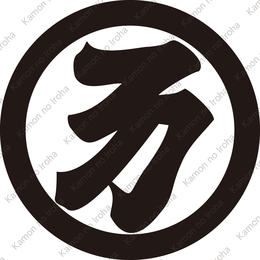 丸に万文字(2)紋