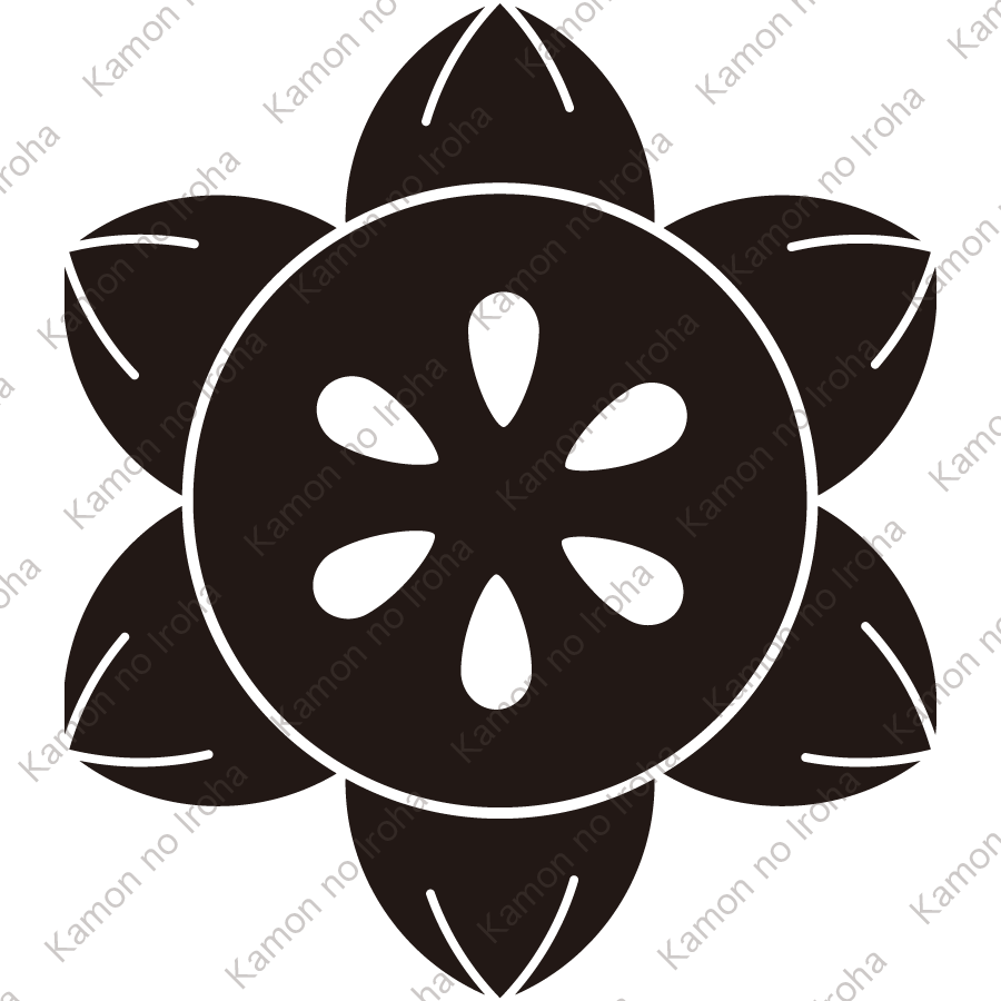 鉄線の花紋