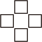 陰四つ石紋