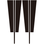 並び扇紋
