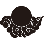 月に雲紋