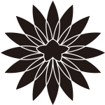 八重裏鬼菊紋